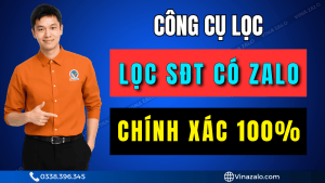 Lọc số điện thoại có Zalo