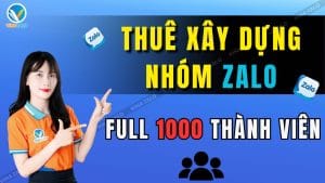 Thuê xây dựng nhóm Zalo