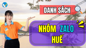 Danh sách nhóm Zalo Huế