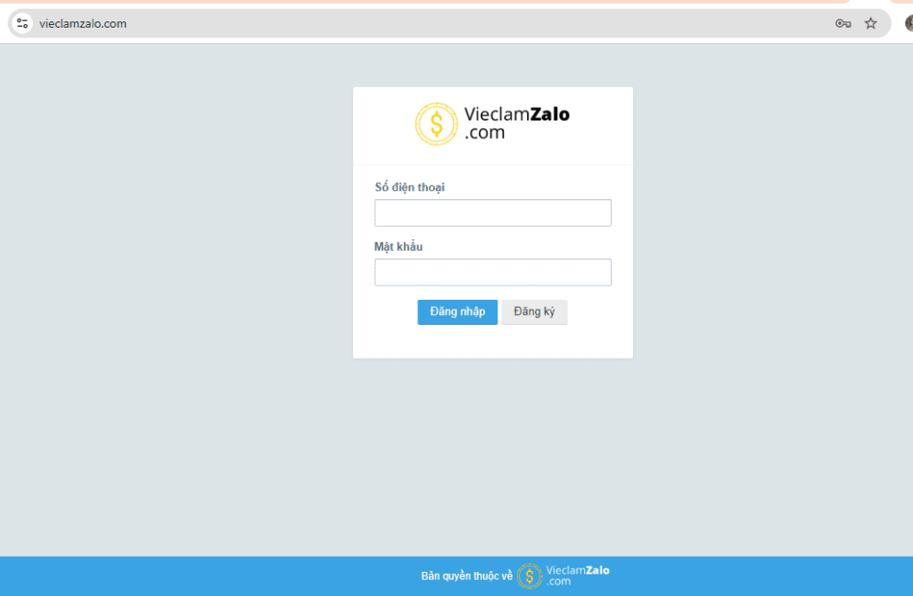Đơn vị Vieclamzalo.com