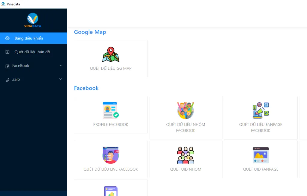 Phần mềm quét số điện thoại