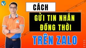 Gửi tin nhắn đồng thời trên Zalo