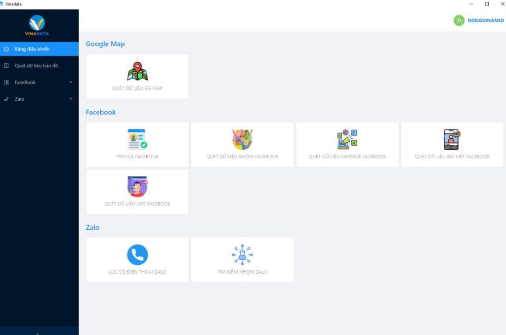 Phần mềm Vina Data