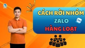 Cách rời nhóm Zalo hàng loạt
