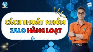 Cách thoát nhóm Zalo hàng loạt