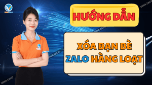 Cách xóa bạn bè Zalo hàng loạt