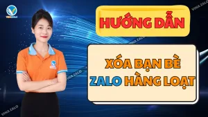 Cách xóa bạn bè Zalo hàng loạt