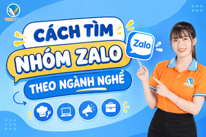 Cách tìm nhóm Zalo theo ngành nghề