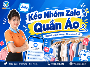 Kéo nhóm Zalo quần áo